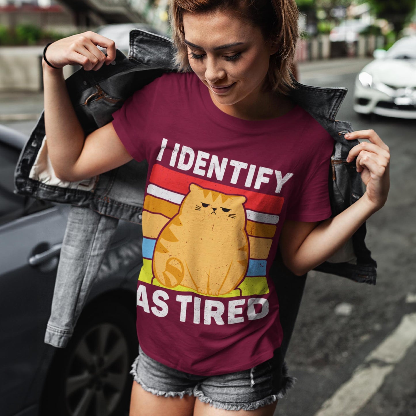 I Identify As Tired Unisex T-Shirt