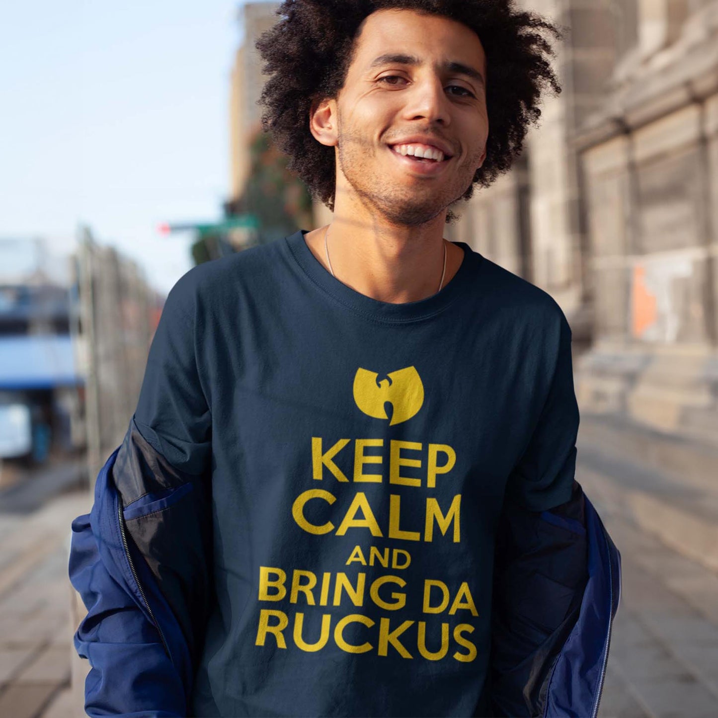 Keep Calm And Bring Da Ruckus Unisex T-Shirt