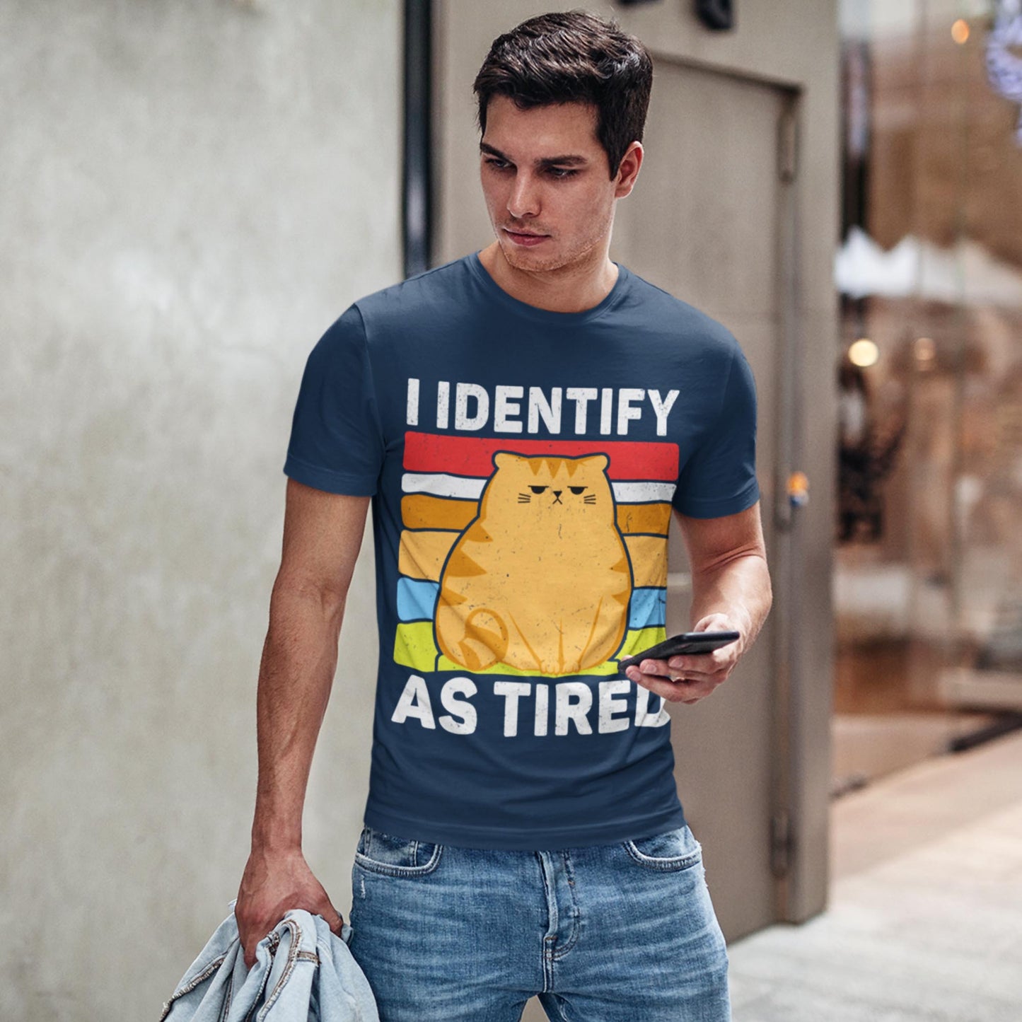 I Identify As Tired Unisex T-Shirt