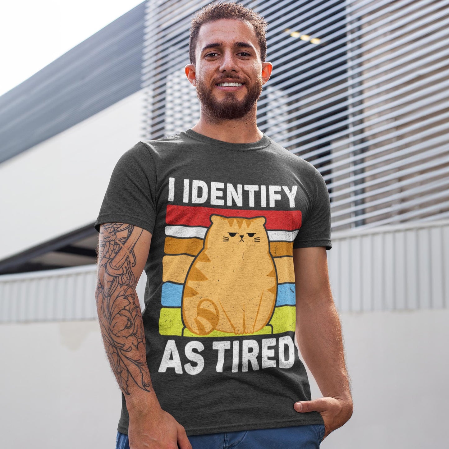 I Identify As Tired Unisex T-Shirt