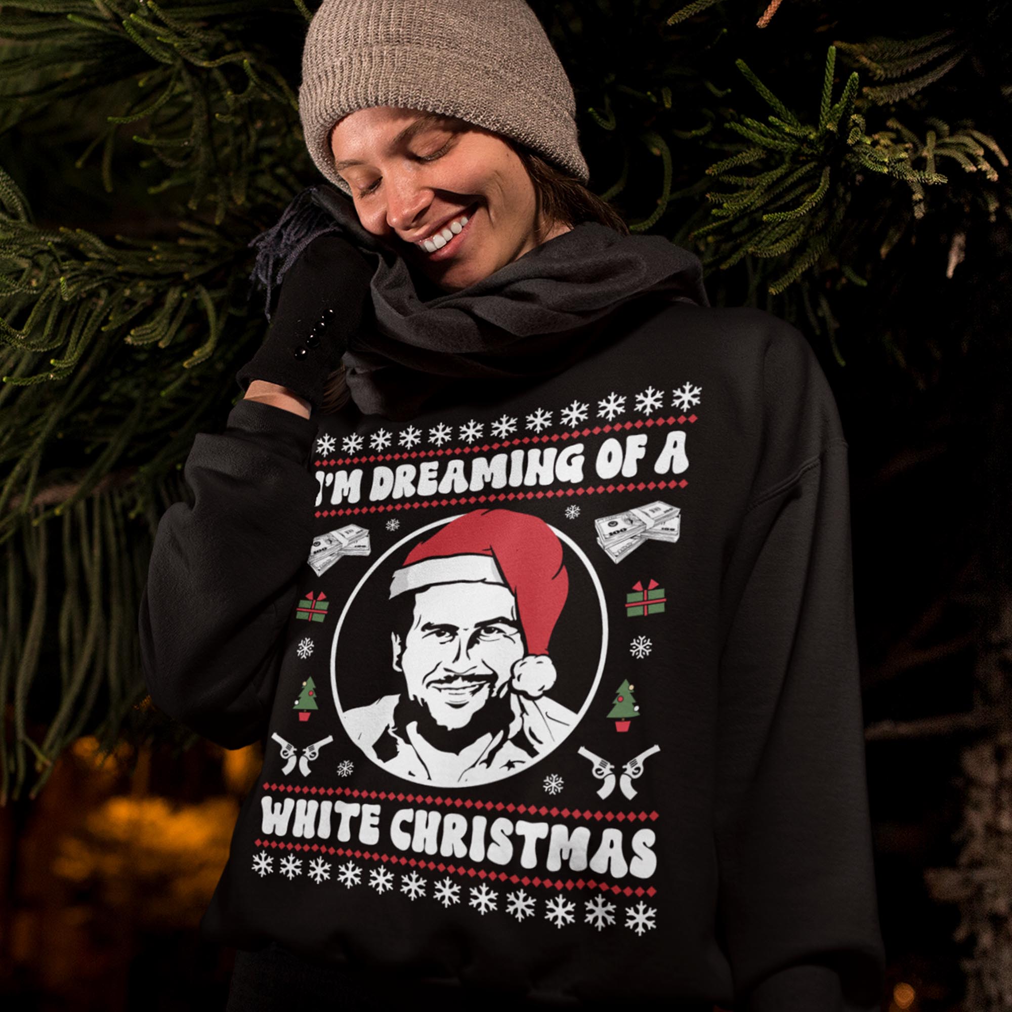 Pablo escobar store ugly sweater