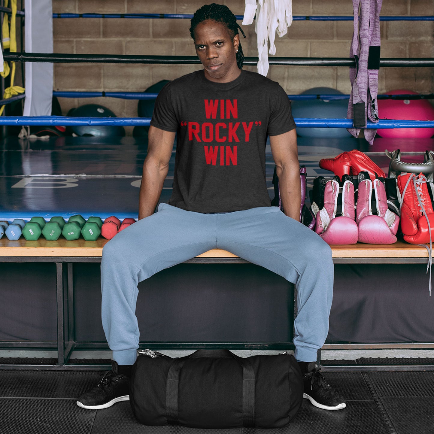 Win rocky win shirt cheap under armour