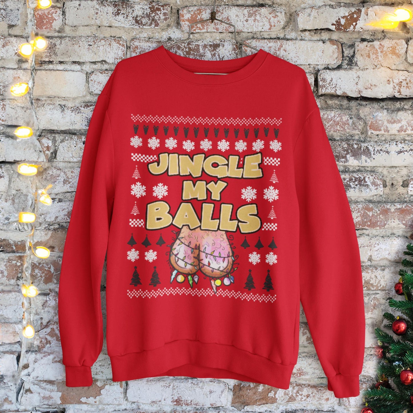 Jingle My Balls Christmas Sweatshirt