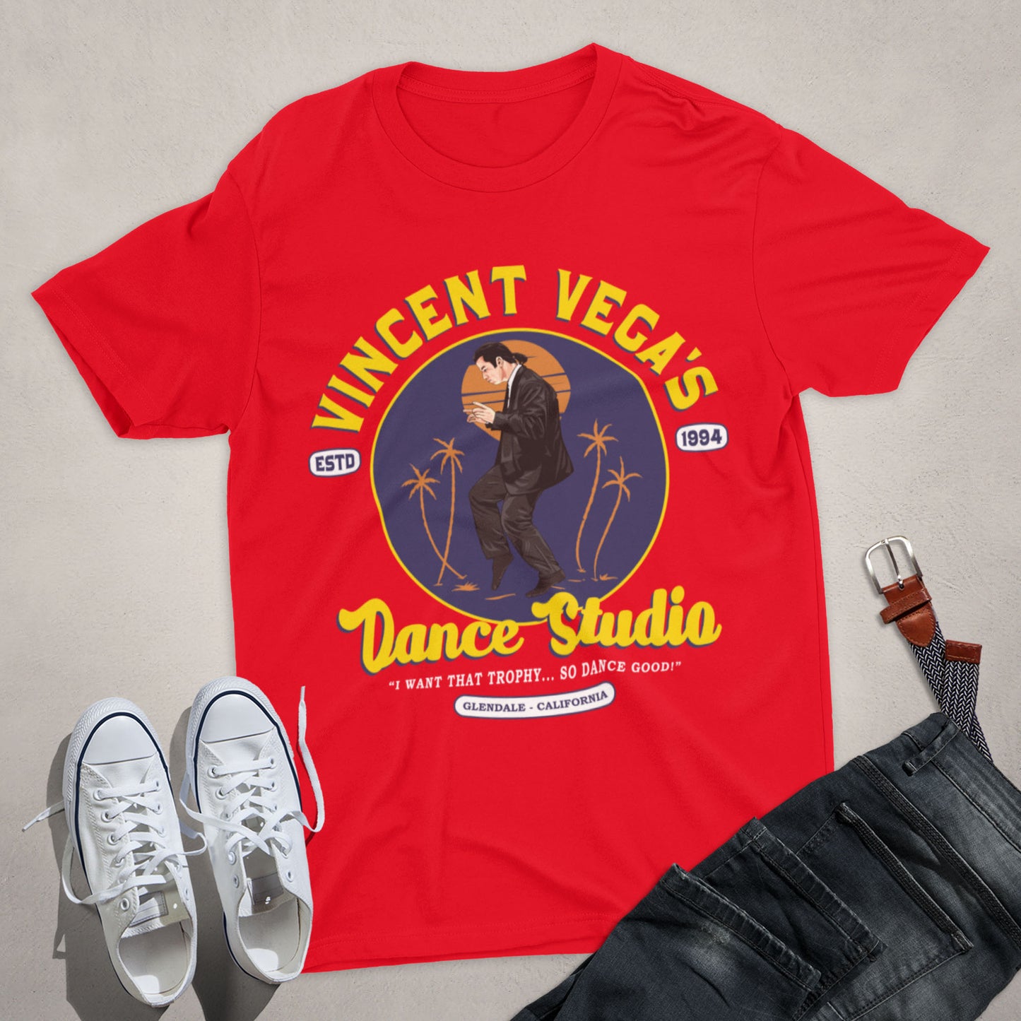 Vincent Vega's Dance Studio Unisex T-Shirt