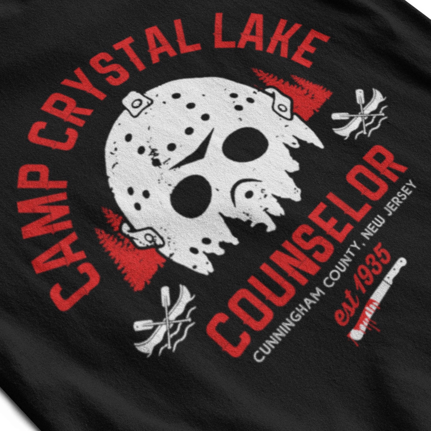 Camp Crystal Lake Counselor Unisex T-Shirt