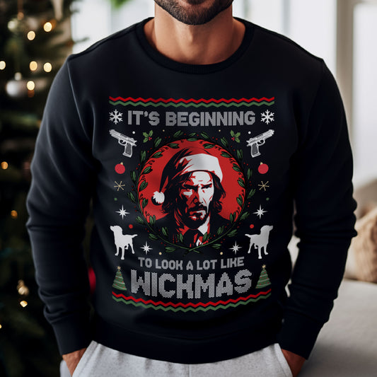 It's Beginning To Look A Lot Like Wickmas Sweatshirt