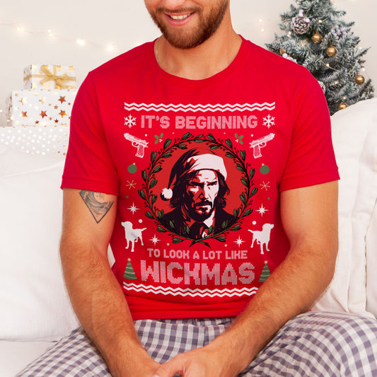 It's Beginning To Look A Lot Like Wickmas T-Shirt