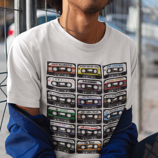 90's Hip Hop Cassette Albums Unisex T-Shirt