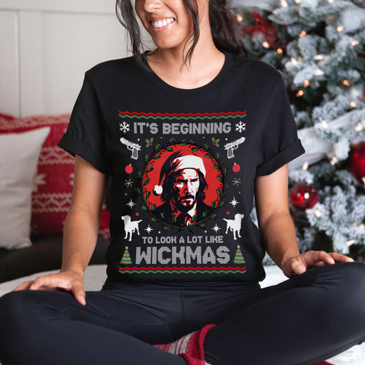 It's Beginning To Look A Lot Like Wickmas T-Shirt