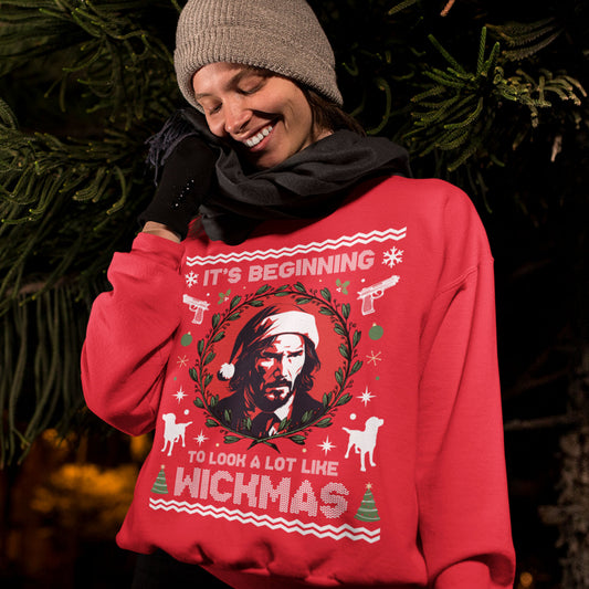 It's Beginning To Look A Lot Like Wickmas Sweatshirt